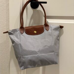 Longchamp Le Pilage Medium Tote Blue